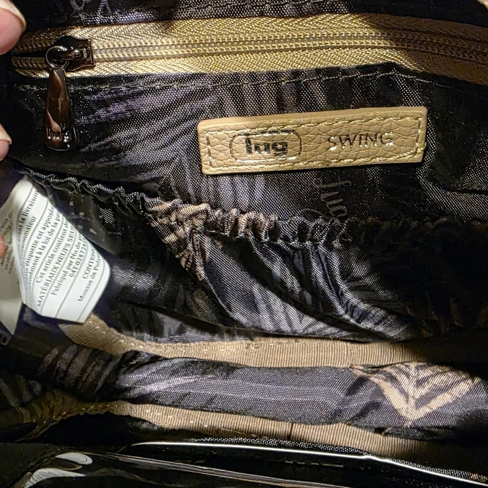 NWT- LUG- SWING VL CROSSBODY- SAND